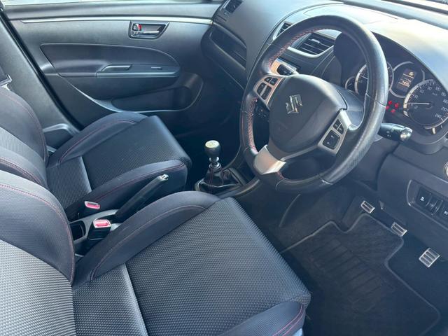 スイフトスポーツ ベースグレード 1年保証 社外ナビ Bカメラ ワンセグTV ETC スマートキー プッシュスタート 6速MT 純正ホイール クルーズコントロール(12枚目)