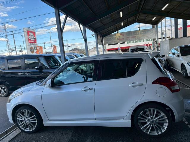 スイフトスポーツ ベースグレード 1年保証 社外ナビ Bカメラ ワンセグTV ETC スマートキー プッシュスタート 6速MT 純正ホイール クルーズコントロール(24枚目)