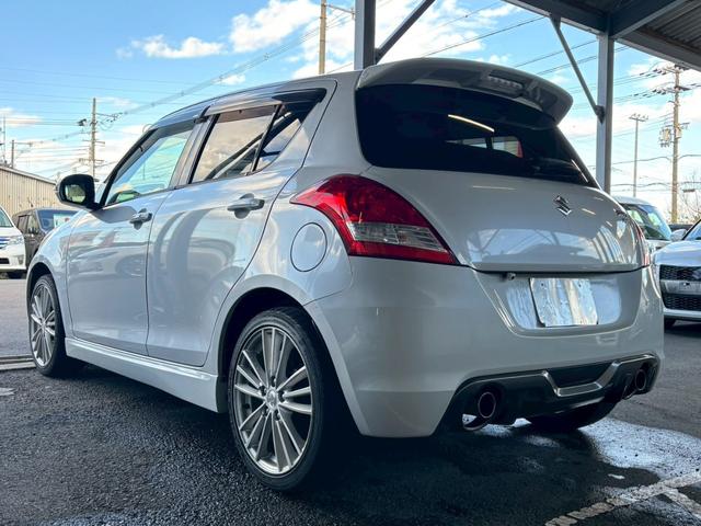 スイフトスポーツ ベースグレード 1年保証 社外ナビ Bカメラ ワンセグTV ETC スマートキー プッシュスタート 6速MT 純正ホイール クルーズコントロール(29枚目)