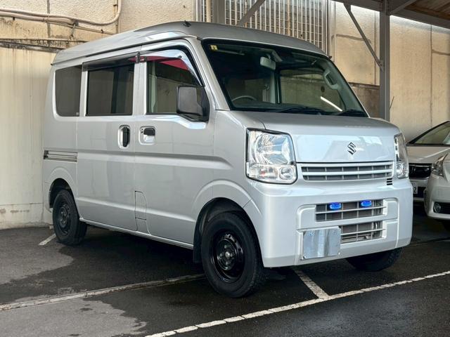 エブリイ ＰＣ　１年保証　Ｂカメラ　ハイルーフ　レーダーブレーキサポート　キーレス（3枚目）