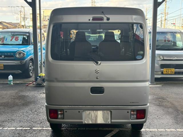 エブリイ ＰＣ　１年保証　Ｂカメラ　ハイルーフ　レーダーブレーキサポート　キーレス（6枚目）