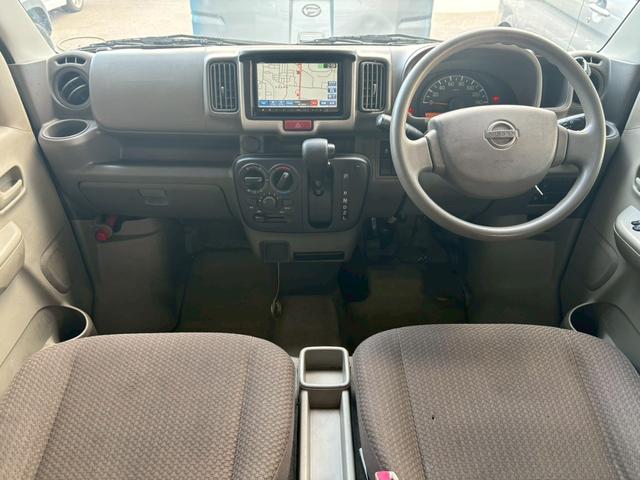 ＮＶ１００クリッパーバン ＧＸ４ＷＤ　１年保証　純正ナビ　Ｂカメラ　アームレスト　ハイルーフ　４ＷＤ（11枚目）