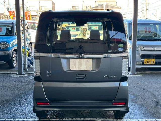 Ｎ－ＢＯＸカスタム Ｇ・Ｌパッケージ　１年保証　純正ナビ　Ｂカメラ　ワンセグ　ドラレコ前　プッシュスタート　片側パワースライドドア（8枚目）