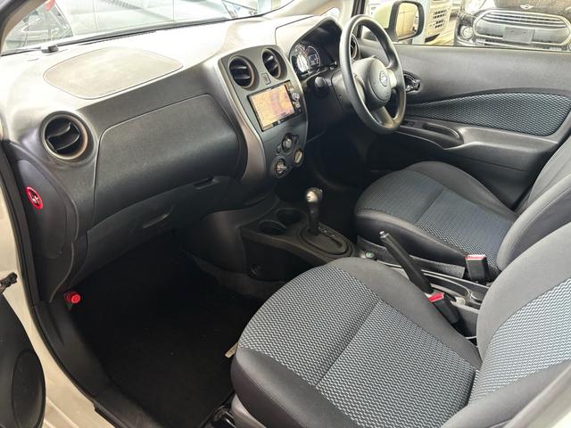 ノート Ｘ　ＤＩＧ－Ｓ　１年保証　社外ナビ　バックカメラ　プッシュスタート　ＥＴＣ　　Ｂｌｕｅｔｏｏｔｈ（19枚目）