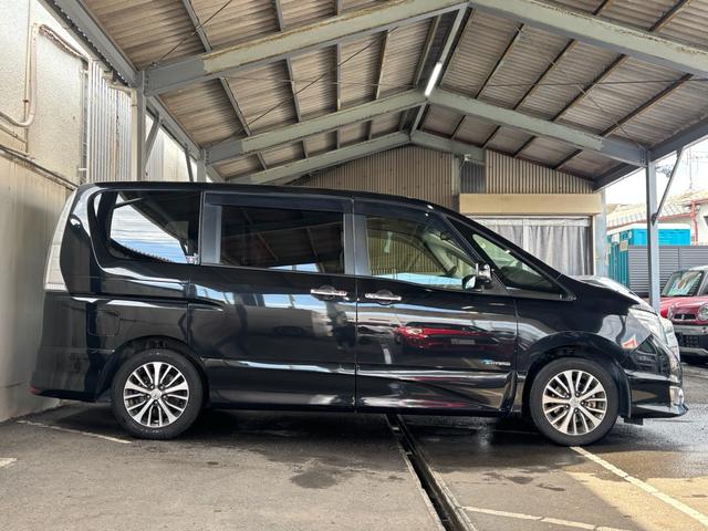 セレナ ハイウェイスター Vセレクション+セーフティ SHV 1年保証 純正8インチナビ アラウンドビューモニター フリップダウンモニター クルコン ETC フルセグ プッシュスタート シートヒーター 両側パワースライドドア(6枚目)