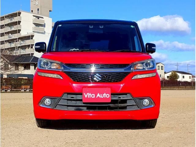 ソリオバンディット ハイブリッドMV SDナビ フルセグTV 全方位カメラ スマートキー LEDヘッドライト 衝突軽減ブレーキ 片側パワスラ シートヒーター Bluetooth クルコン 純正15インチアルミ ETC(4枚目)