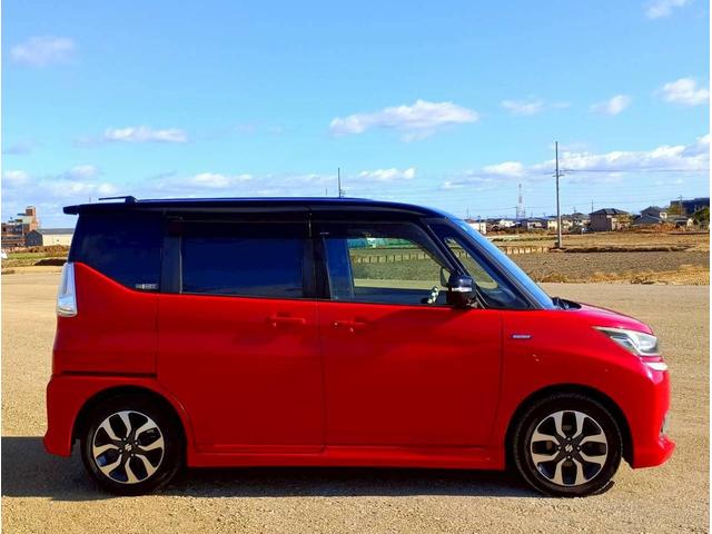 ソリオバンディット ハイブリッドMV SDナビ フルセグTV 全方位カメラ スマートキー LEDヘッドライト 衝突軽減ブレーキ 片側パワスラ シートヒーター Bluetooth クルコン 純正15インチアルミ ETC(7枚目)