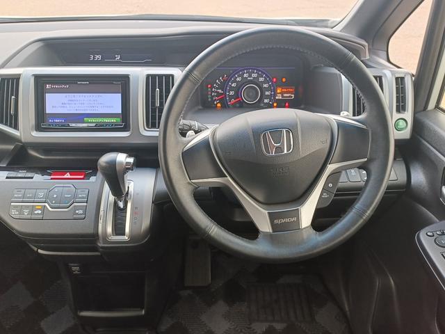 ステップワゴンスパーダ Z SDナビ フルセグTV リアカメラ スマートキー HIDヘッドライト 両側パワスラ Bluetooth 純正16インチアルミ ETC(19枚目)