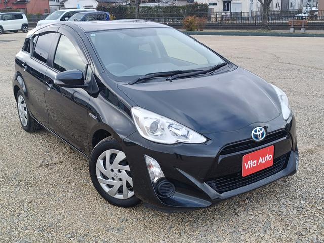 アクア S SDナビ フルセグTV スマートキー Bluetooth 純正15インチ鉄 ETC(2枚目)