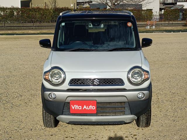 ハスラー Xターボ SDナビ フルセグTV リアカメラ スマートキー HIDヘッドライト 衝突軽減ブレーキ シートヒーター 純正15インチアルミ ETC(3枚目)