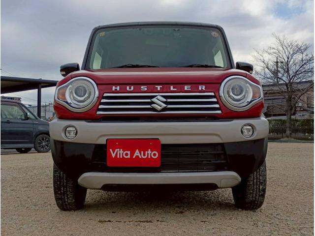 ハスラー JスタイルII 4WD SDナビ フルセグTV リアカメラ スマートキー HIDヘッドライト 衝突軽減ブレーキ 前ドラレコ シートヒーター Bluetooth 純正15インチアルミ ETC(4枚目)