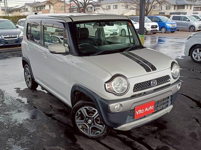 フレアクロスオーバー ＸＴ　４ＷＤ　スマートキー　ＨＩＤヘッドライト　衝突軽減ブレーキ　シートヒーター　純正１５インチアルミ　ＥＴＣ（5枚目）