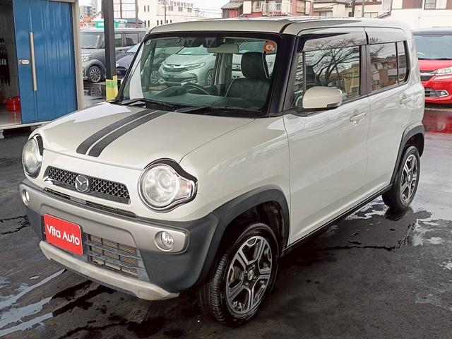 フレアクロスオーバー ＸＴ　４ＷＤ　スマートキー　ＨＩＤヘッドライト　衝突軽減ブレーキ　シートヒーター　純正１５インチアルミ　ＥＴＣ（6枚目）