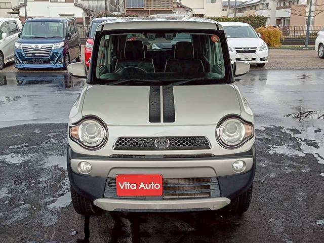 フレアクロスオーバー ＸＴ　４ＷＤ　スマートキー　ＨＩＤヘッドライト　衝突軽減ブレーキ　シートヒーター　純正１５インチアルミ　ＥＴＣ（8枚目）