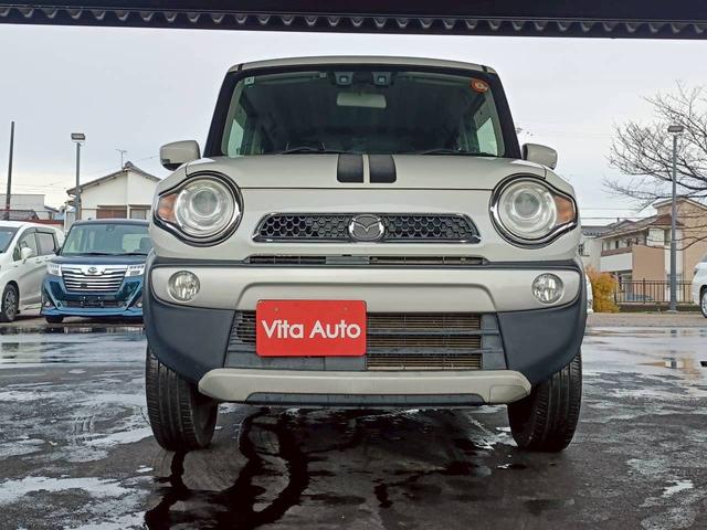 フレアクロスオーバー ＸＴ　４ＷＤ　スマートキー　ＨＩＤヘッドライト　衝突軽減ブレーキ　シートヒーター　純正１５インチアルミ　ＥＴＣ（9枚目）