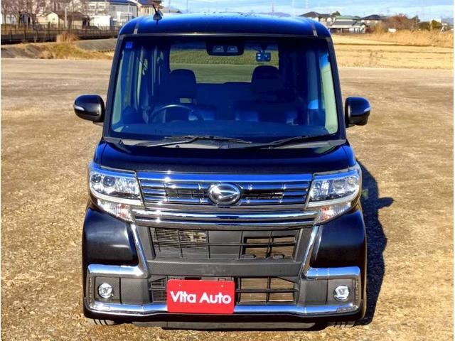 タント カスタムＲＳ　トップエディションＳＡＩＩＩ　ＳＤナビ　フルセグＴＶ　リアカメラ　スマートキー　ＬＥＤヘッドライト　衝突軽減ブレーキ　両側パワスラ　前ドラレコ　Ｂｌｕｅｔｏｏｔｈ　純正１５インチアルミ（3枚目）