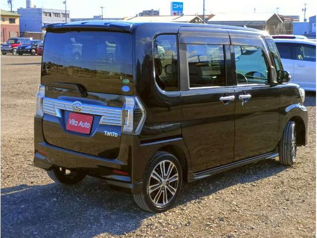 タント カスタムＲＳ　トップエディションＳＡＩＩＩ　ＳＤナビ　フルセグＴＶ　リアカメラ　スマートキー　ＬＥＤヘッドライト　衝突軽減ブレーキ　両側パワスラ　前ドラレコ　Ｂｌｕｅｔｏｏｔｈ　純正１５インチアルミ（13枚目）