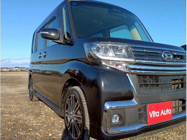 タント カスタムＲＳ　トップエディションＳＡＩＩＩ　ＳＤナビ　フルセグＴＶ　リアカメラ　スマートキー　ＬＥＤヘッドライト　衝突軽減ブレーキ　両側パワスラ　前ドラレコ　Ｂｌｕｅｔｏｏｔｈ　純正１５インチアルミ（16枚目）