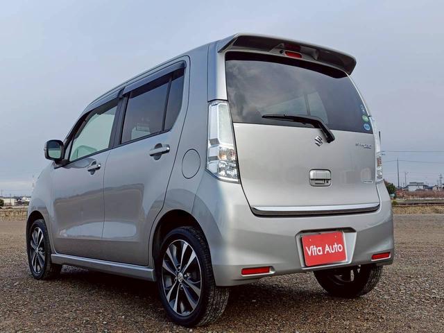 ワゴンＲスティングレー Ｔ　メモリーナビ　フルセグＴＶ　ＨＩＤヘッドライト　衝突軽減ブレーキ　前ドラレコ　シートヒーター　Ｂｌｕｅｔｏｏｔｈ　クルコン　純正１５インチアルミ　ＥＴＣ（9枚目）