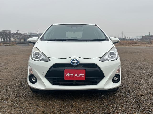 アクア Ｇブラックソフトレザーセレクション　ＳＤナビ　フルセグＴＶ　リアカメラ　スマートキー　ＬＥＤヘッドライト　衝突軽減ブレーキ　前後ドラレコ　シートヒーター　Ｂｌｕｅｔｏｏｔｈ　クルコン　純正１５インチ鉄　ＥＴＣ（3枚目）