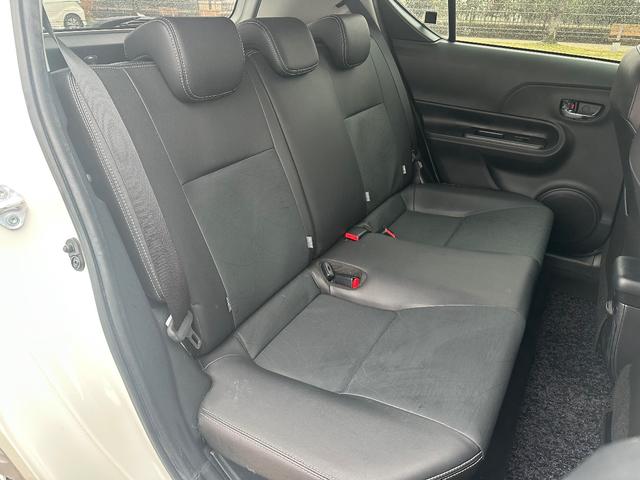 アクア Ｇブラックソフトレザーセレクション　ＳＤナビ　フルセグＴＶ　リアカメラ　スマートキー　ＬＥＤヘッドライト　衝突軽減ブレーキ　前後ドラレコ　シートヒーター　Ｂｌｕｅｔｏｏｔｈ　クルコン　純正１５インチ鉄　ＥＴＣ（25枚目）