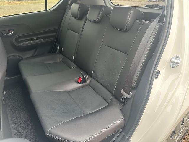 アクア Ｇブラックソフトレザーセレクション　ＳＤナビ　フルセグＴＶ　リアカメラ　スマートキー　ＬＥＤヘッドライト　衝突軽減ブレーキ　前後ドラレコ　シートヒーター　Ｂｌｕｅｔｏｏｔｈ　クルコン　純正１５インチ鉄　ＥＴＣ（27枚目）