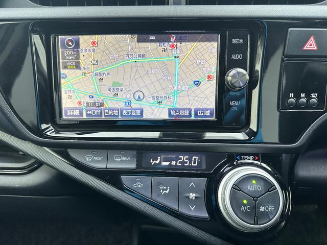 アクア Ｇブラックソフトレザーセレクション　ＳＤナビ　フルセグＴＶ　リアカメラ　スマートキー　ＬＥＤヘッドライト　衝突軽減ブレーキ　前後ドラレコ　シートヒーター　Ｂｌｕｅｔｏｏｔｈ　クルコン　純正１５インチ鉄　ＥＴＣ（42枚目）