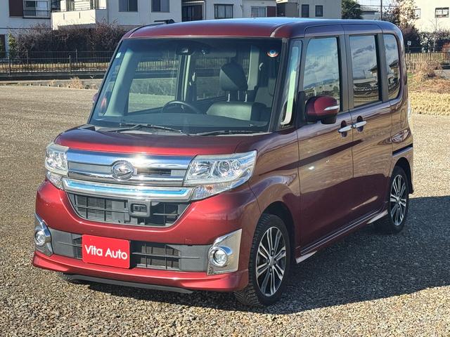 タント カスタムＲＳ　トップエディションＳＡＩＩ　ＳＤナビ　フルセグＴＶ　リアカメラ　スマートキー　ＬＥＤヘッドライト　衝突軽減ブレーキ　両側パワスラ　Ｂｌｕｅｔｏｏｔｈ　純正１５インチアルミ　ＥＴＣ（6枚目）