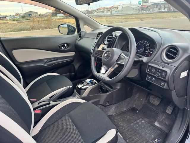 ノート e-パワー X FOUR 4WD SDナビ フルセグTV リアカメラ スマートキー LEDヘッドライト 衝突軽減ブレーキ 前ドラレコ Bluetooth 社外14インチアルミ ETC(34枚目)