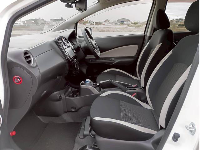 ノート e-パワー X SDナビ フルセグTV 全方位カメラ スマートキー 衝突軽減ブレーキ 前ドラレコ Bluetooth クルコン 純正14インチ鉄 ETC(21枚目)