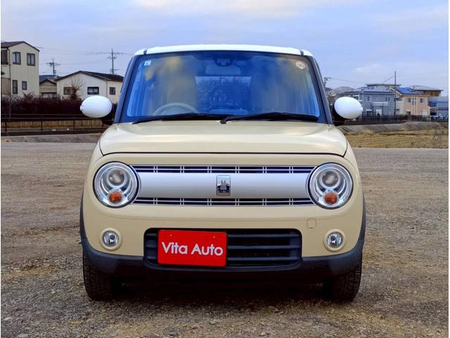 アルトラパン X SDナビ フルセグTV リアカメラ スマートキー HIDヘッドライト 衝突軽減ブレーキ 前ドラレコ シートヒーター Bluetooth 社外14インチアルミ ETC(3枚目)