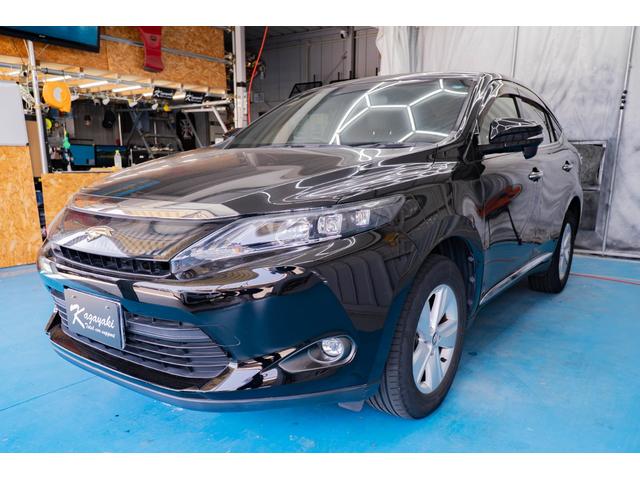 ハリアー エレガンス　サンルーフ　ＥＴＣ　電動シート　バックカメラ　アイドリングストップ　横滑り防止装置　エアコン　クーラー　パワステ　フルセグＴＶ　メモリーナビ　パワーウィンドウ　スマートキー　ＬＥＤヘッドライト（2枚目）