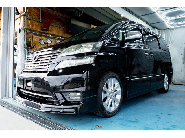 ヴェルファイア ２．４ＺプラチナセレクションＩＩタイプゴルドＩＩ　フルセグＴＶ　ＥＴＣ　後席モニター　エアバッグ　サイドエアバッグ　カーテンエアバッグ　ＡＢＳ　横滑り防止装置　障害物センサー　バックカメラ　盗難防止装置　パワステ　ＨＤＤナビ　ミュージックサーバー（59枚目）