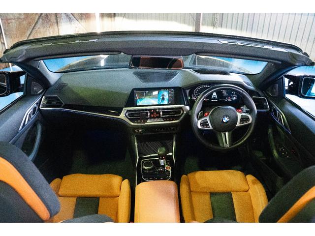 Ｍ４ Ｍ４カブリオレ　コンペティション　Ｍ　ｘＤｒｉｖｅ　ワンオーナー　本革シート　ディーラー車　ＥＴＣ　アダプティブクルーズコントロール　衝突被害軽減ブレーキ　障害物センサー　パーキングアシスト　シートヒーター　電動シート　４ＷＤ　ブラインドスポットモニタ（12枚目）