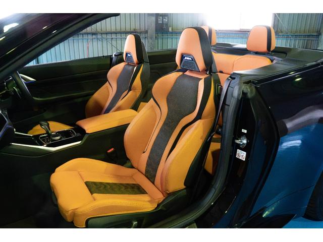 Ｍ４ Ｍ４カブリオレ　コンペティション　Ｍ　ｘＤｒｉｖｅ　ワンオーナー　本革シート　ディーラー車　ＥＴＣ　アダプティブクルーズコントロール　衝突被害軽減ブレーキ　障害物センサー　パーキングアシスト　シートヒーター　電動シート　４ＷＤ　ブラインドスポットモニタ（28枚目）