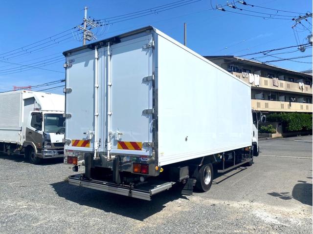 フォワード 　冷蔵冷凍車　－３０℃設定低温設定　極東開発床下格納パワーゲート　上物：東プレ製　荷台内寸：６２２　２２９　２０１／ｃｍ　ラッシングレール２段　６２ボディ　フルワイド　２１０馬力　バックモニター（3枚目）