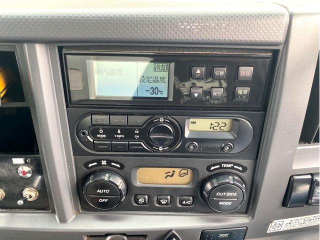 フォワード 　冷蔵冷凍車　－３０℃設定低温設定　極東開発床下格納パワーゲート　上物：東プレ製　荷台内寸：６２２　２２９　２０１／ｃｍ　ラッシングレール２段　６２ボディ　フルワイド　２１０馬力　バックモニター（49枚目）