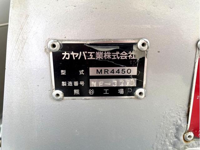 ギガ 　コンクリートミキサー　カヤバ　Ｍ４４　ドラム容量８．７？　混合容量１０５６０ｋｇ　いすゞ自動車ディーラーエンジン載せ替え済６ＵＺ１リビルト　電動ホッパーカバー　アドブルー　ＥＴＣ（70枚目）