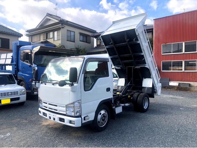 エルフトラック 　３ｔ　ダンプ　低床　ターボ　コボレーン　新明和工業　全塗装済　内寸：３０５　１６１／ｃｍ（2枚目）