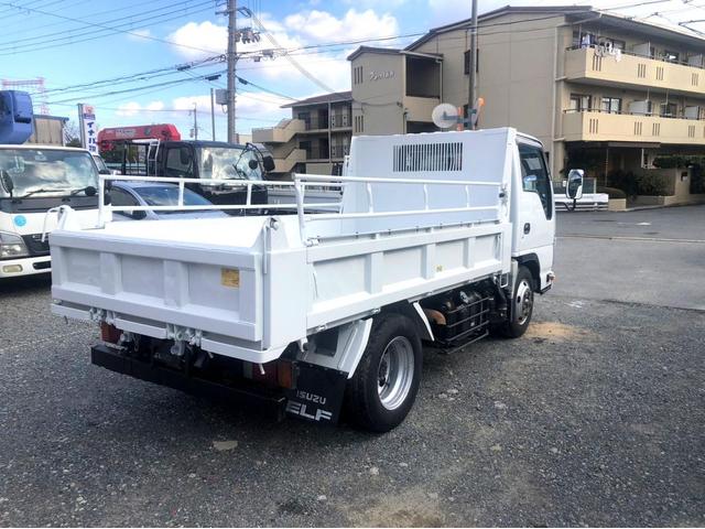 エルフトラック 　３ｔ　ダンプ　低床　ターボ　コボレーン　新明和工業　全塗装済　内寸：３０５　１６１／ｃｍ（9枚目）