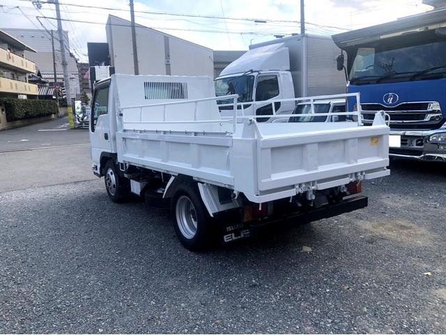 エルフトラック 　３ｔ　ダンプ　低床　ターボ　コボレーン　新明和工業　全塗装済　内寸：３０５　１６１／ｃｍ（10枚目）