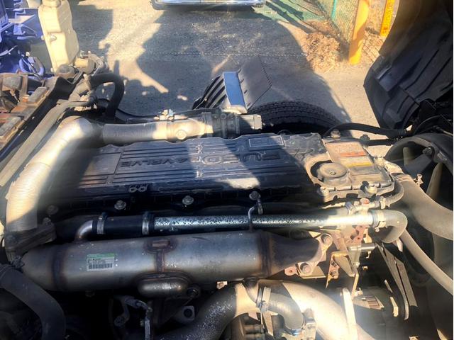 ファイター 　平ボディ　増トンタダノ　５段クレーン　フックイン　２．９３ｔ吊　ラジコン付　後輪エアサス　アルミブロック　リターダ付　２７０馬力　バックモニター　ベッド付　アドブルー　荷台内寸：５５９　２２２／ｃｍ（29枚目）