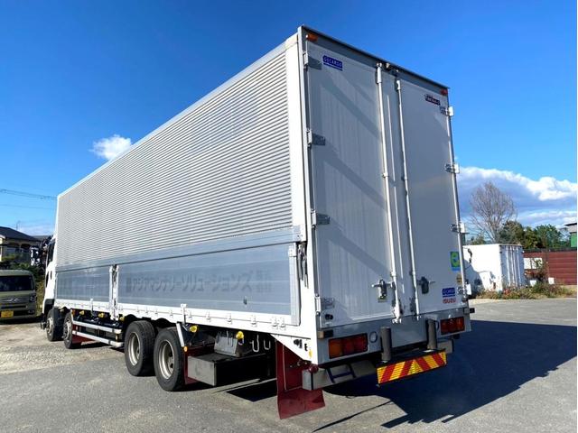 ギガ 　３８０馬力　塗装済　ラッシングレール２段　後輪エアサス　荷台内寸　（ｃｍ）：長さ９６０　幅２４０　高さ２６５　最大積載量：１３９００ｋｇ　４軸　バックモニター　アドブルー　タンク３００　Ｌ　ｘ　２（4枚目）