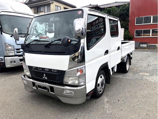 キャンター Ｗキャブ　Ｗキャブ　全塗装済　リアヒーター　準中型５ｔ未満　荷台内寸：２１１　１６１／ｃｍ　メッキパーツ（2枚目）