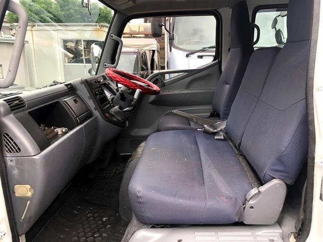 キャンター Ｗキャブ　Ｗキャブ　全塗装済　リアヒーター　準中型５ｔ未満　荷台内寸：２１１　１６１／ｃｍ　メッキパーツ（28枚目）