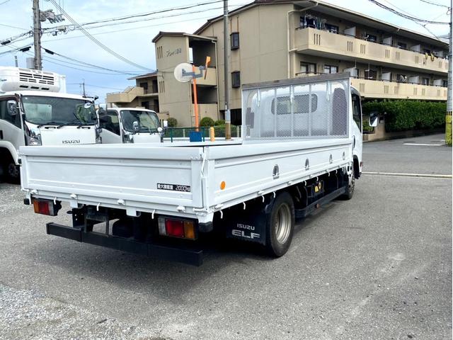エルフトラック Ｗキャブロングフルフラットローダンプ　ワイド　ロングボディ　１５０馬力　ターボ　準中型５ｔ未満　ＥＴＣ　荷台内寸：４３６　２０８／ｃｍ（3枚目）