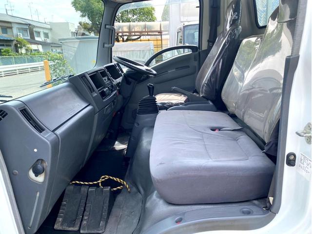エルフトラック Ｗキャブロングフルフラットローダンプ　ワイド　ロングボディ　１５０馬力　ターボ　準中型５ｔ未満　ＥＴＣ　荷台内寸：４３６　２０８／ｃｍ（34枚目）
