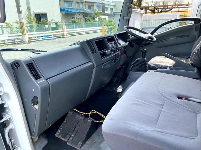 エルフトラック Ｗキャブロングフルフラットローダンプ　ワイド　ロングボディ　１５０馬力　ターボ　準中型５ｔ未満　ＥＴＣ　荷台内寸：４３６　２０８／ｃｍ（35枚目）