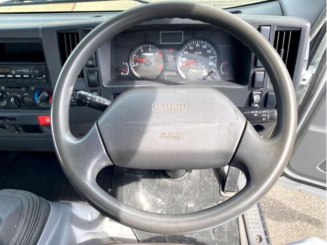 エルフトラック Ｗキャブロングフルフラットローダンプ　ワイド　ロングボディ　１５０馬力　ターボ　準中型５ｔ未満　ＥＴＣ　荷台内寸：４３６　２０８／ｃｍ（37枚目）