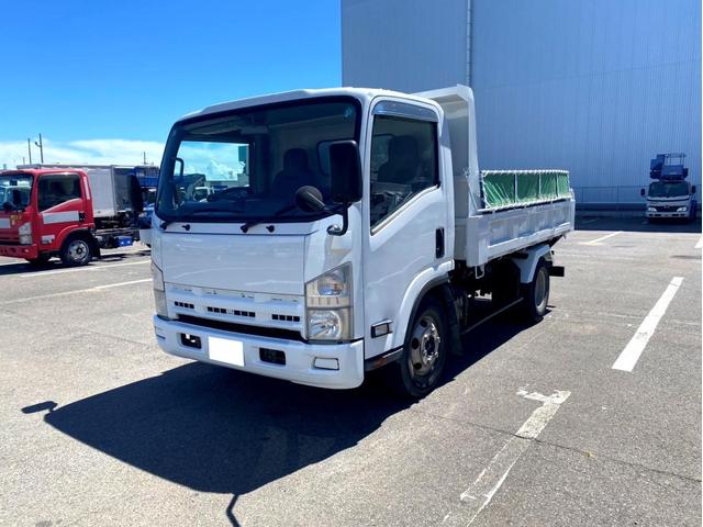 エルフトラック 　ローダーダンプ　新明和工業　荷台内寸：３３１　２０１ｃｍ　コボレーン付　ＥＴＣ　ローダーリモコン　１５０馬力（2枚目）